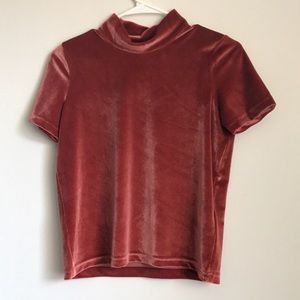 Madewell velvet top